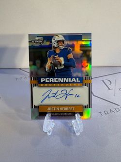2024 Contenders Optic - Justin Herbert #PV-JHT Perennial Contenders Auto /49