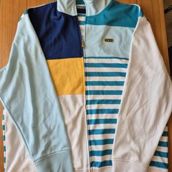90's Vintage - Enyce Nautical Track Jacket - Mens XXL