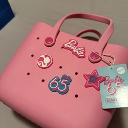 NWT Miniso Barbie 65th Anniversary Bogg Tote