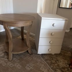 Table And Drawer
