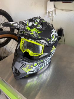 Motocross Helmet with Goggles