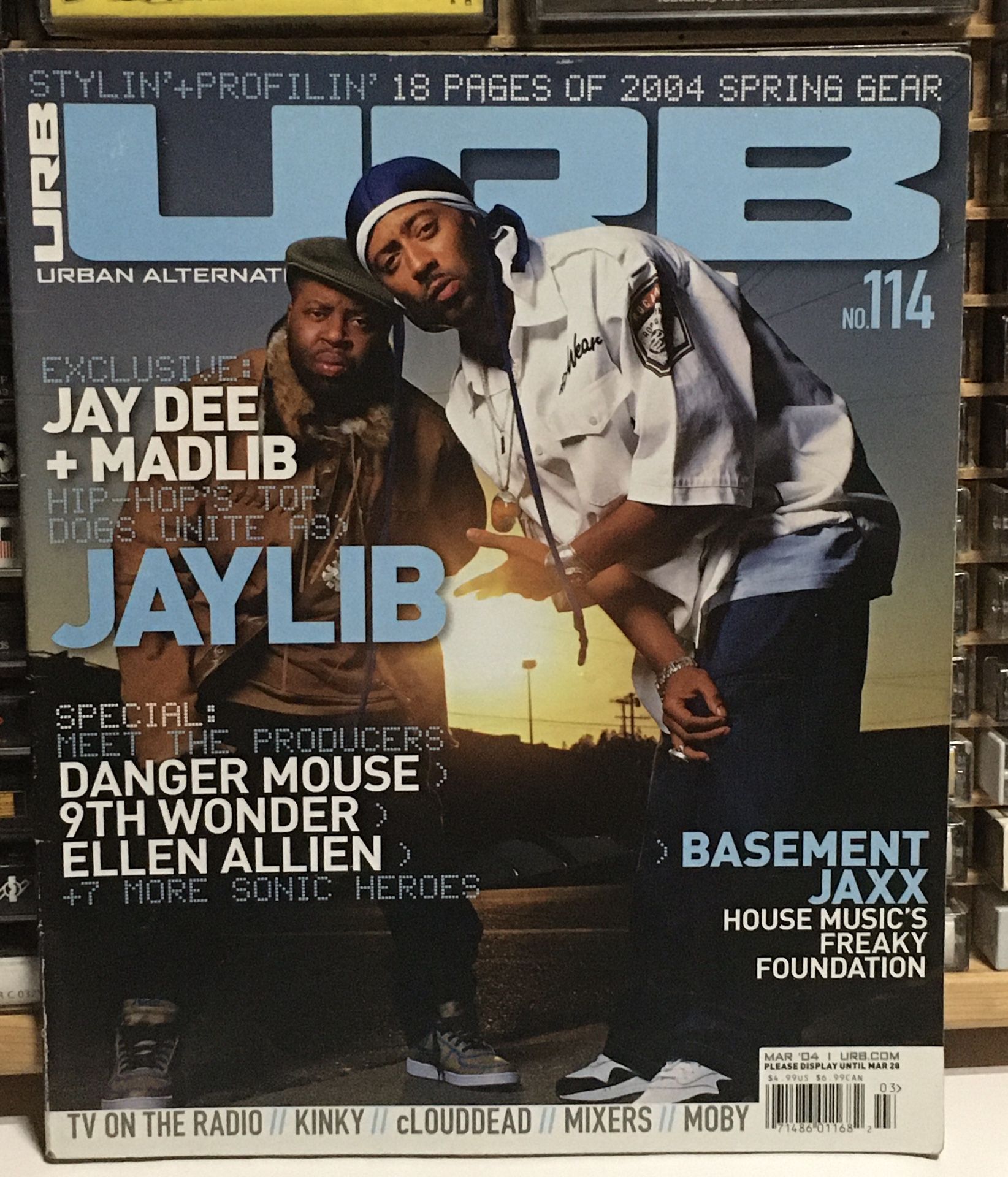 JAYLIB URB Magazine 2004 MADLIB JAYDEE Hip Hop Culture