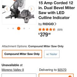 rigid chop saw for sale 