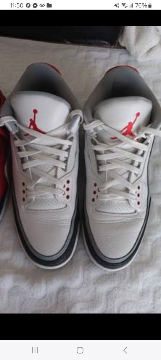 Jordans 3s Size 12