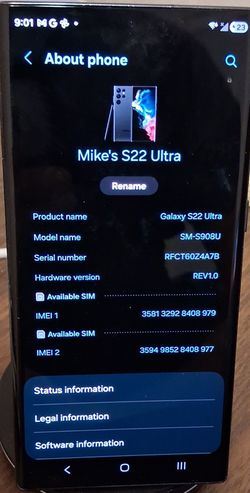 Galaxy s22 ultra unlocked