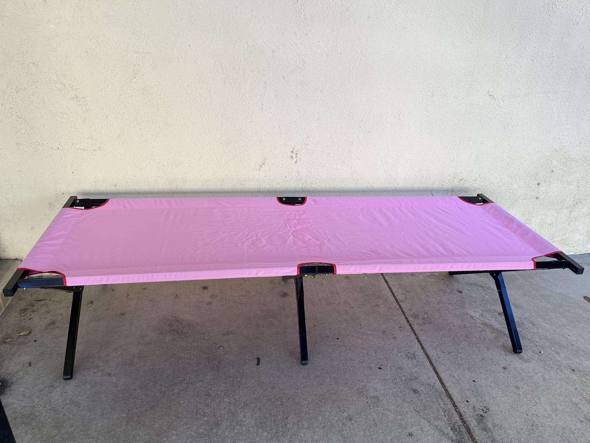 Pink Portable Bed New