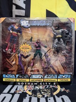 DC Universe Gotham City 5 Exclusive Action Figure 5-Pack