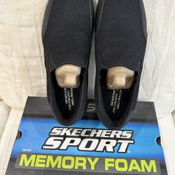 New Skechers Sport Memory Foam Equalizer 3.0 Foxfort Shoes Sneakers Men’s Size 13 Black 