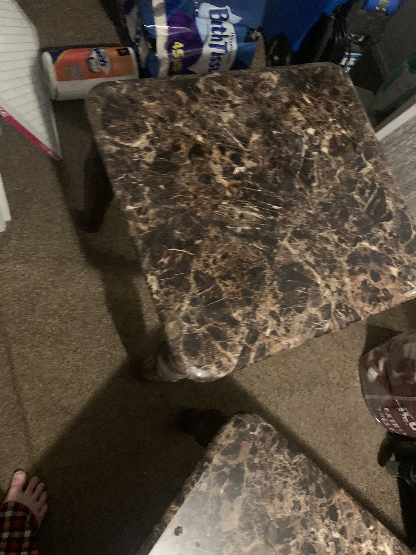 coffee table and end tables