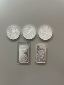 5 1oz Silver