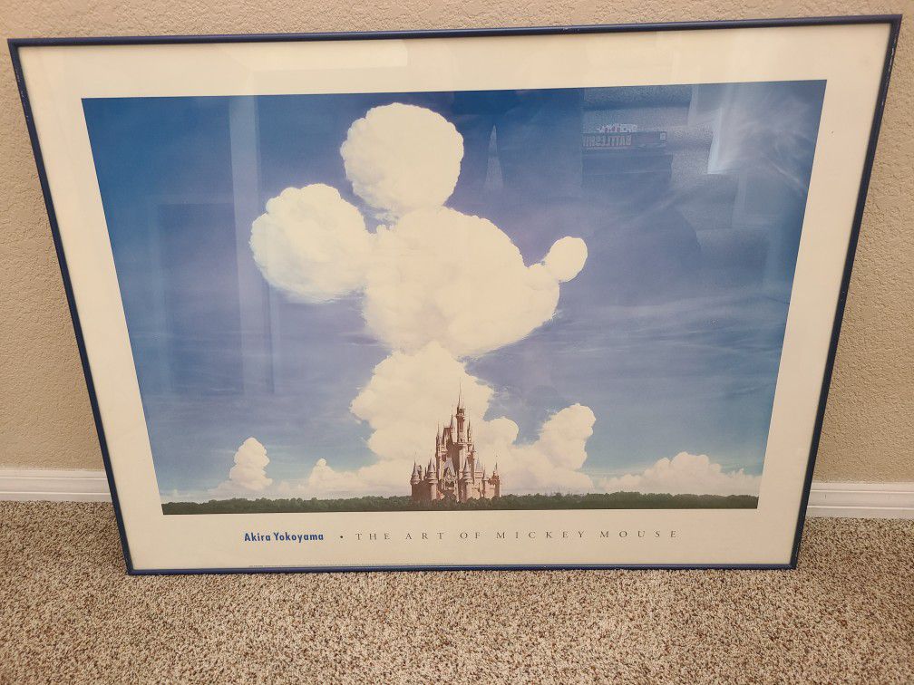 2 Disney Mickey Mouse framed art pieces for Sale in Phoenix, AZ - OfferUp