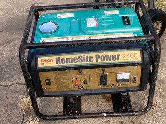 Onan HomeSite Power 2400 Portable Generator