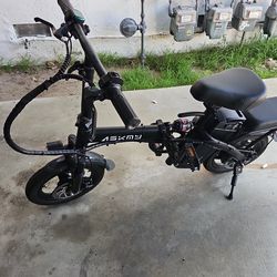Askmy E bike, two seater, three speed