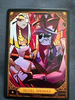 Hazbin Hotel Season 2, 1st edition trading cards, Hotel Sinners