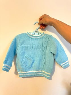 Baby Fall Winter Outfit Knitted Sweatshirt Top with Pants Coming Home Birthday Casual Clothes Set for Boys 