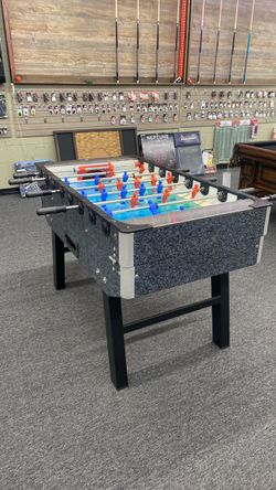 Italian made coin app foosball table—- $1000