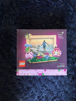 Lego Floral Picture Frame