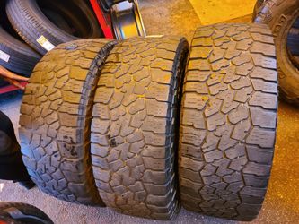 3 Used Tires 285/70/17 Falken Wildpeak $240
