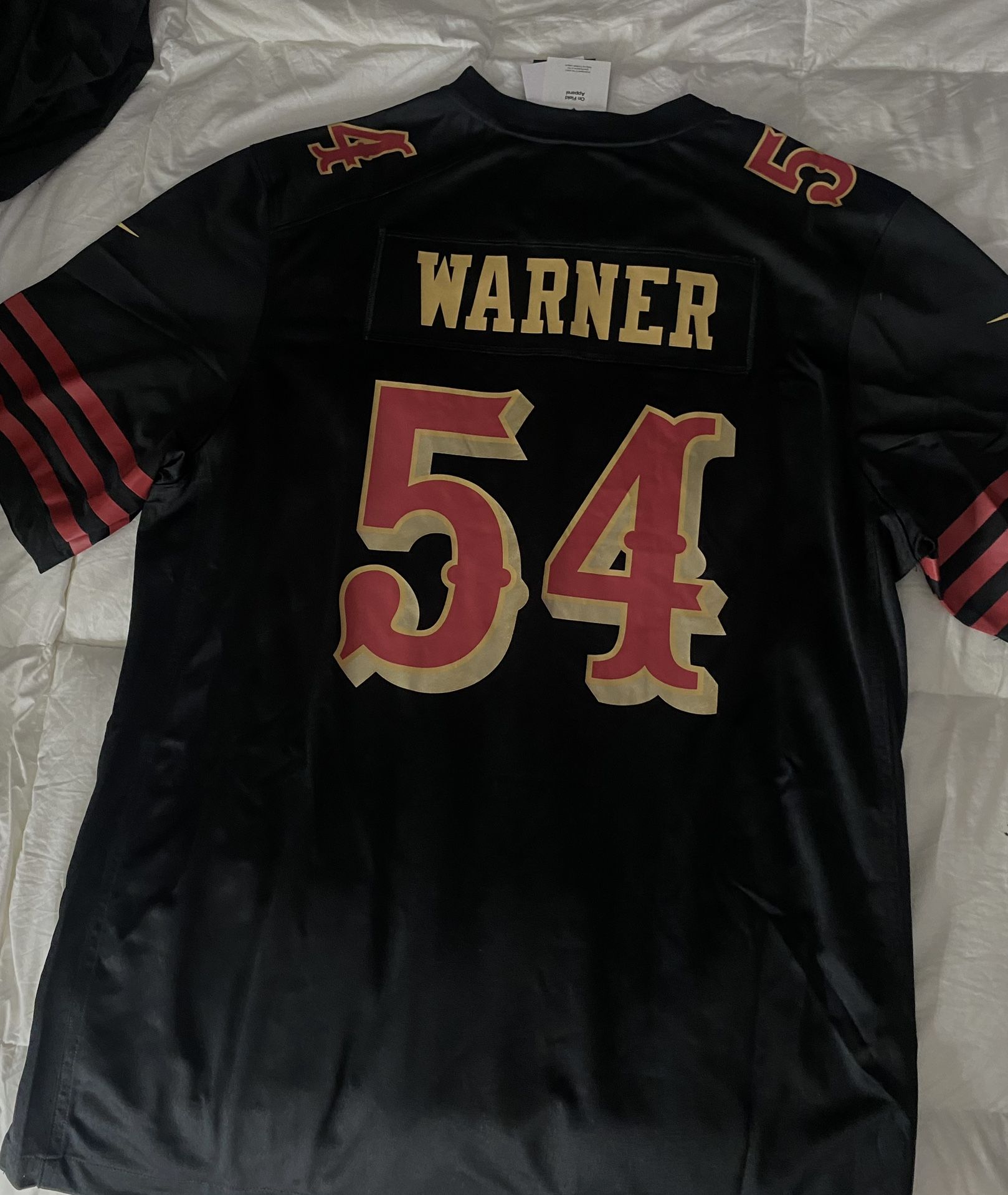 Nike San Francisco 49ers Rivalries Fred Warner Collection Game Jersey Size XXL