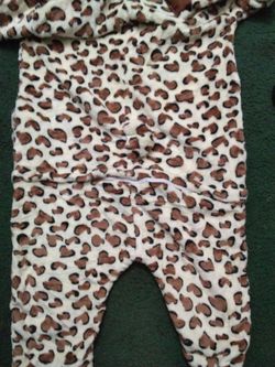 Leopard onesie child size