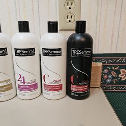 TRESemmé, 1 Shampoo & 3 Conditioners, All New & Never Opened