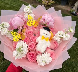 Graduation bouquets available