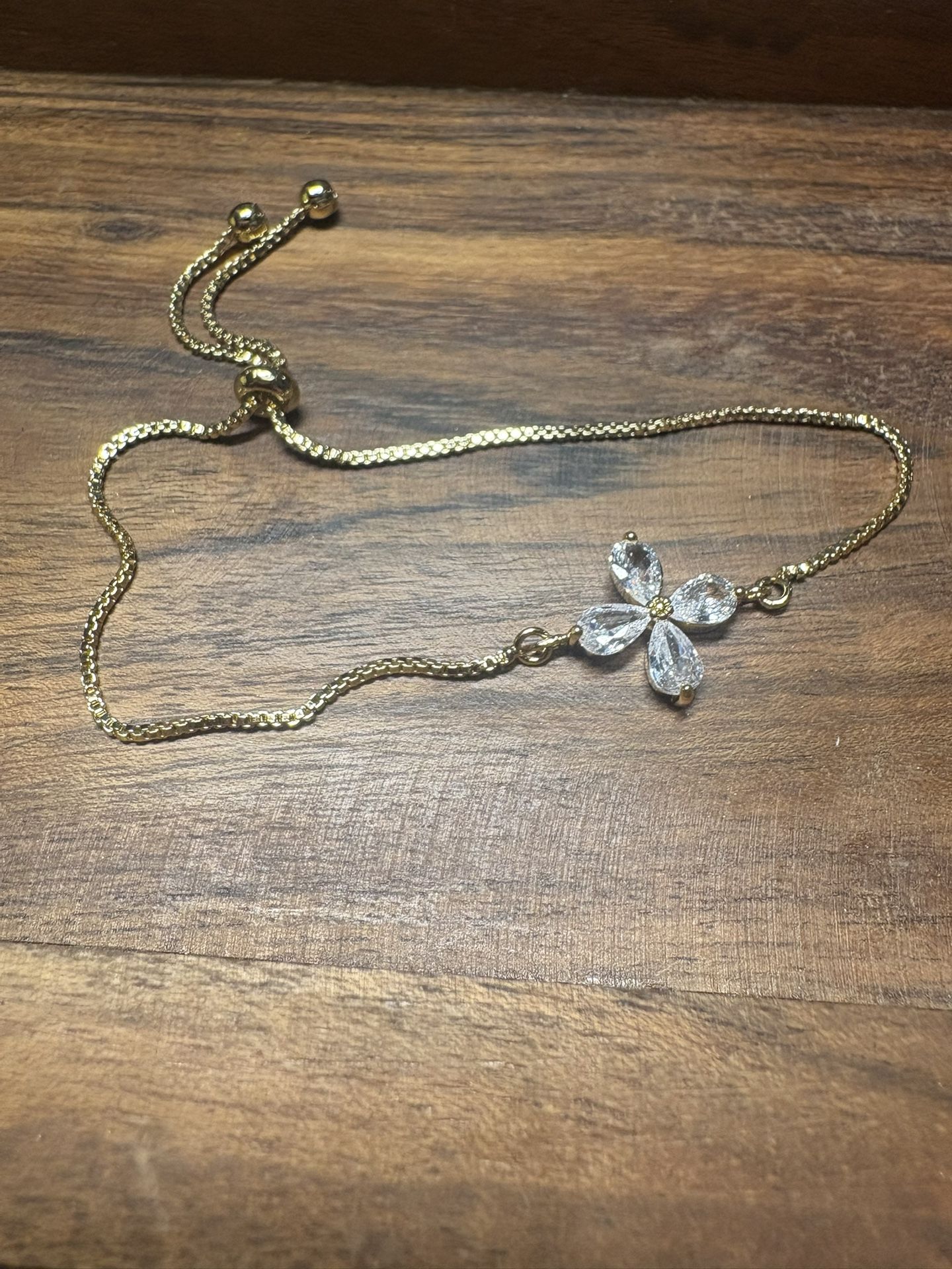 Flower Adjustable Bracelet
