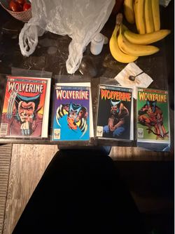 First 4 wolverine comics