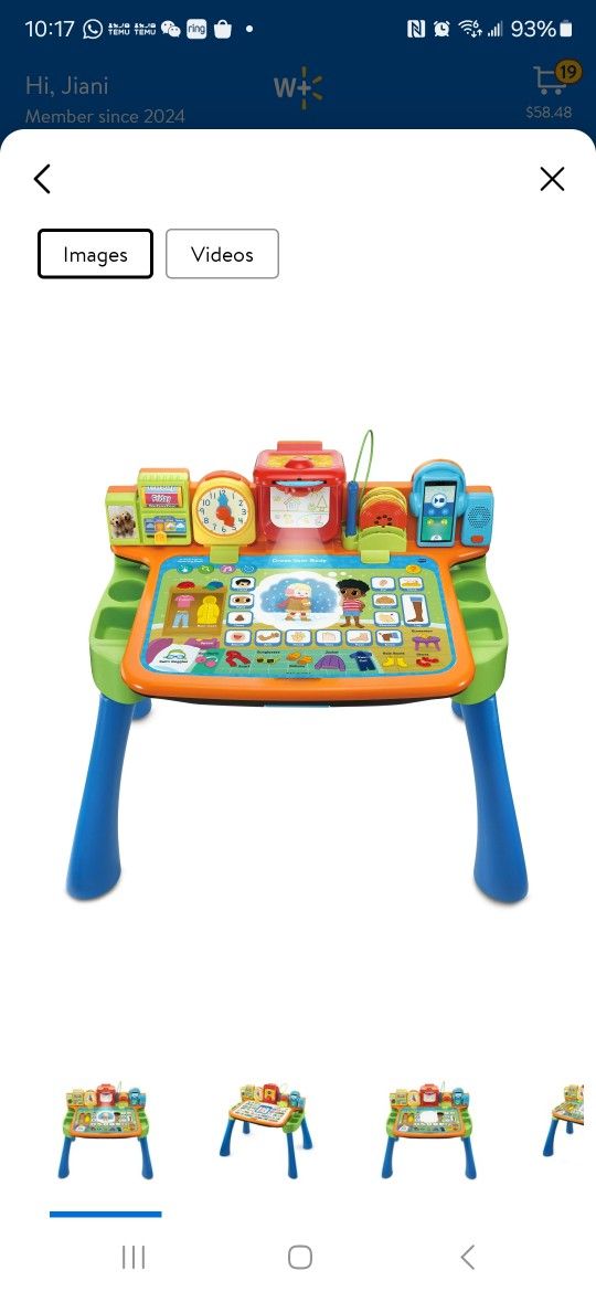 V Tech Learn Desk