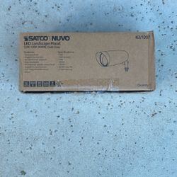 SATCO|NUVO LED Landscape Flood - 12W - 3000K - Dark Gray - 120V
