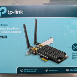 TP-Link AC1300 Wireless Dual Band PCI Express Adapter 