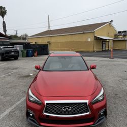 2018 Infiniti Q50 Red Sport 