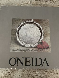 Oneida Silver Tray Brand New