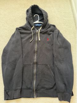 Polo zip up hoodie