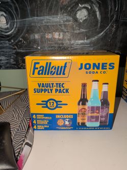Fallout Jones Soda Vault-Tec Supply Pack 12-Pack - Full Bottles