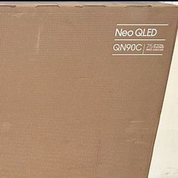 SAMSUNG 75-Inch Class Neo QLED 4K QN90C Series Neo Quantum HDR+, Dolby Atmos, Object Tracking Sound+, Anti-Glare, Gaming Hub, Q-Symphony, Smart TV wit