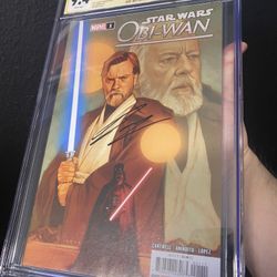 Ewan McGregor Signed - Obi Wan Kenobi #1 CGC 9.4 STAR WARS