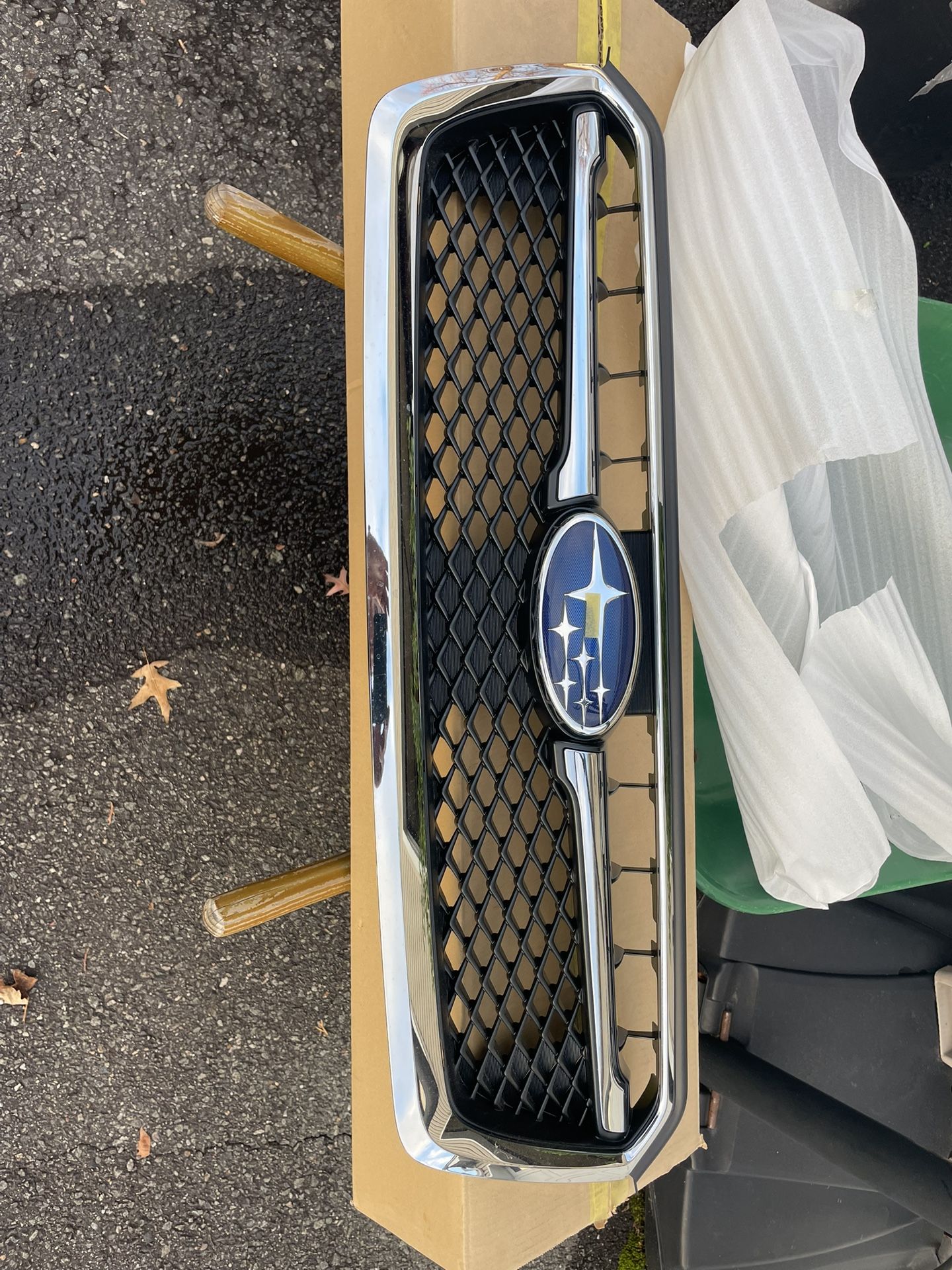 Front Grill Of Subaru Impresa 2016