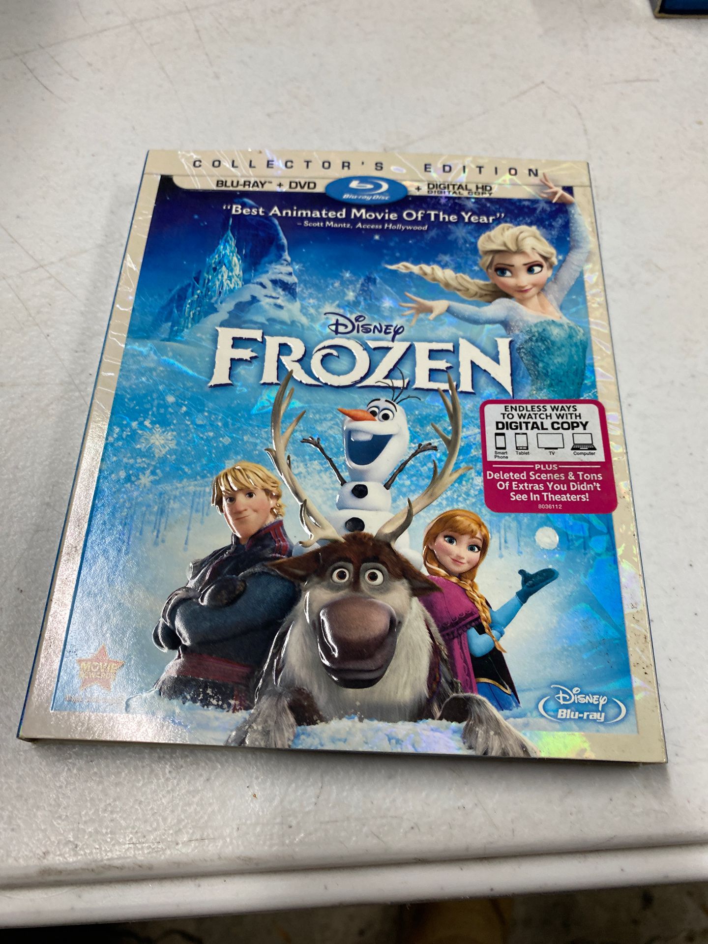 Frozen Blu-ray dvd