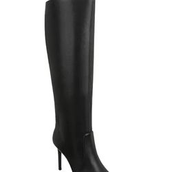 NEW - INC Havannah Black Knee-High Stovepipe Women's Dress Boots, Size 7