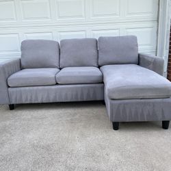 Gray 2 Piece Sectional - Free Delivery 
