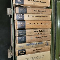 Antique First Aid Kit 