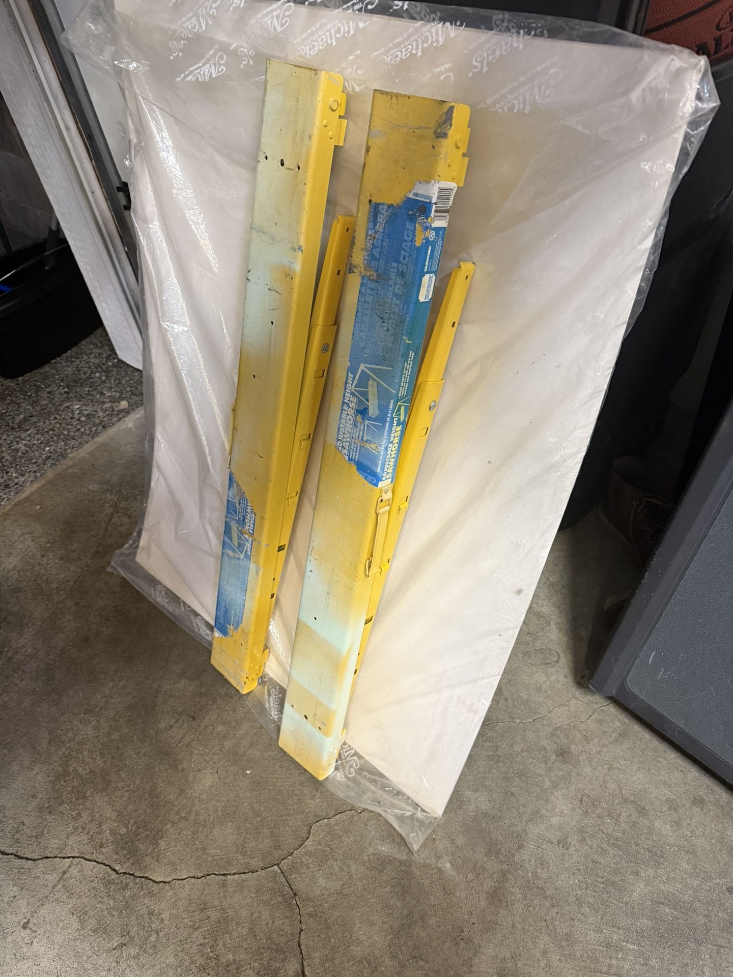 Foldable Sawhorse Qty 2