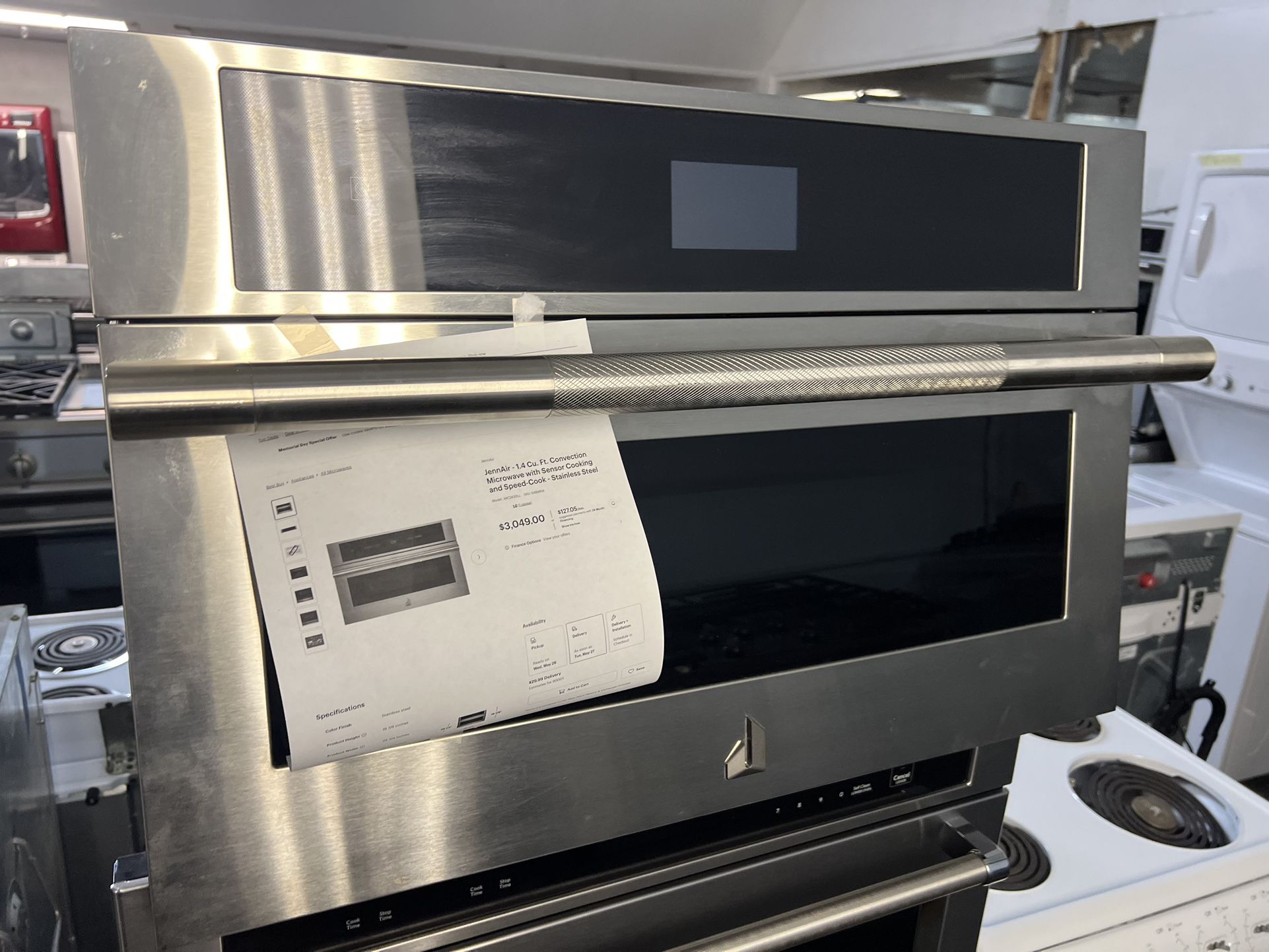 Jenn Air 30” Built In Microwave 220v