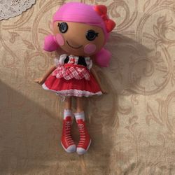 Lalaloopsy Pepper Pots ‘N’ Pans Size 12” Doll  Red Gingham Dress