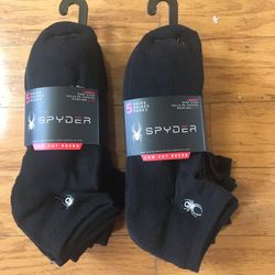 NWT Spyder Men's low cut socks 10 pairs 