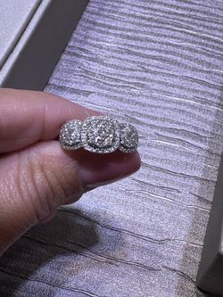 14k White Gold ring