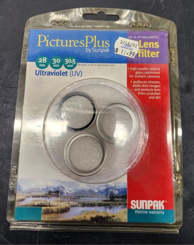 Sunpak PicturePlus 28mm 30mm 30.5mm Lens