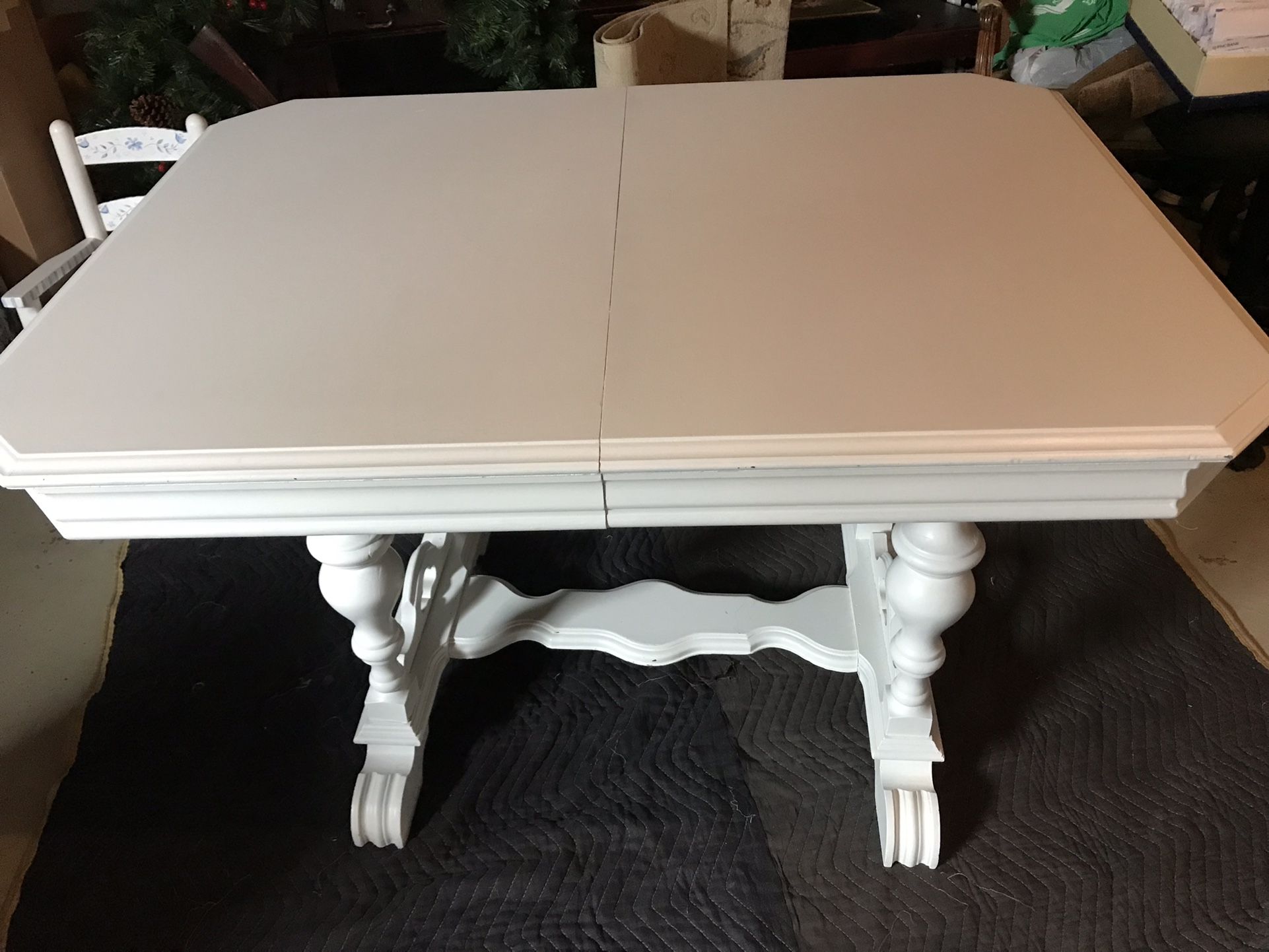 Antique Wood Kitchen Table