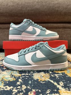 Size 10 - Nike Dunk Low “Denim Turquoise” 